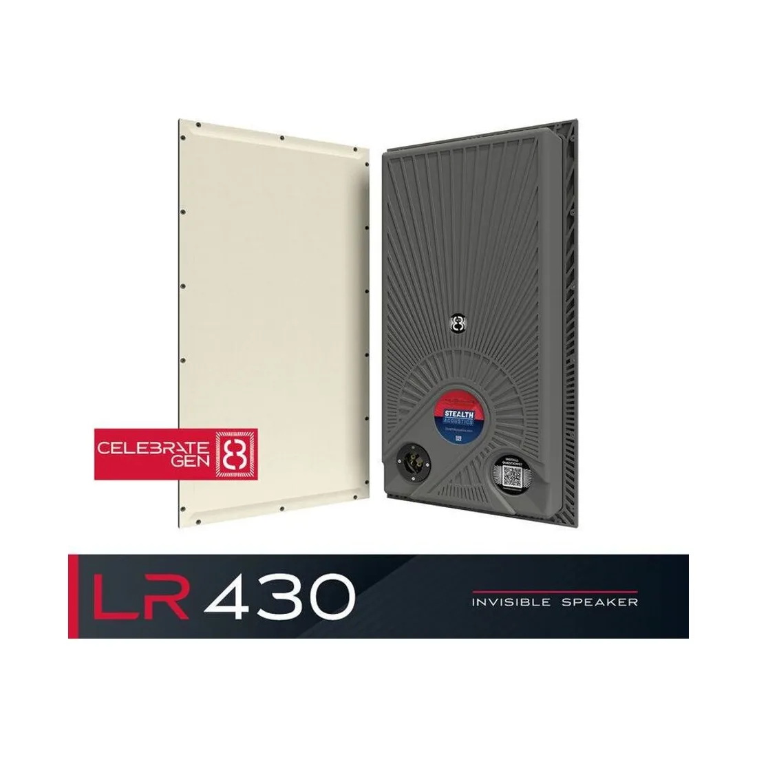 Stealth Acoustics LR430 – volle Kinofront für weite Räume, und niemand sieht sie